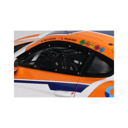 Otto 2024 Porsche 718 Cayman GT4 RS Clubsport #92 Orange & White 1:18