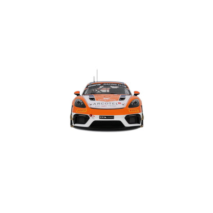 Otto 2024 Porsche 718 Cayman GT4 RS Clubsport #92 Orange & White 1:18