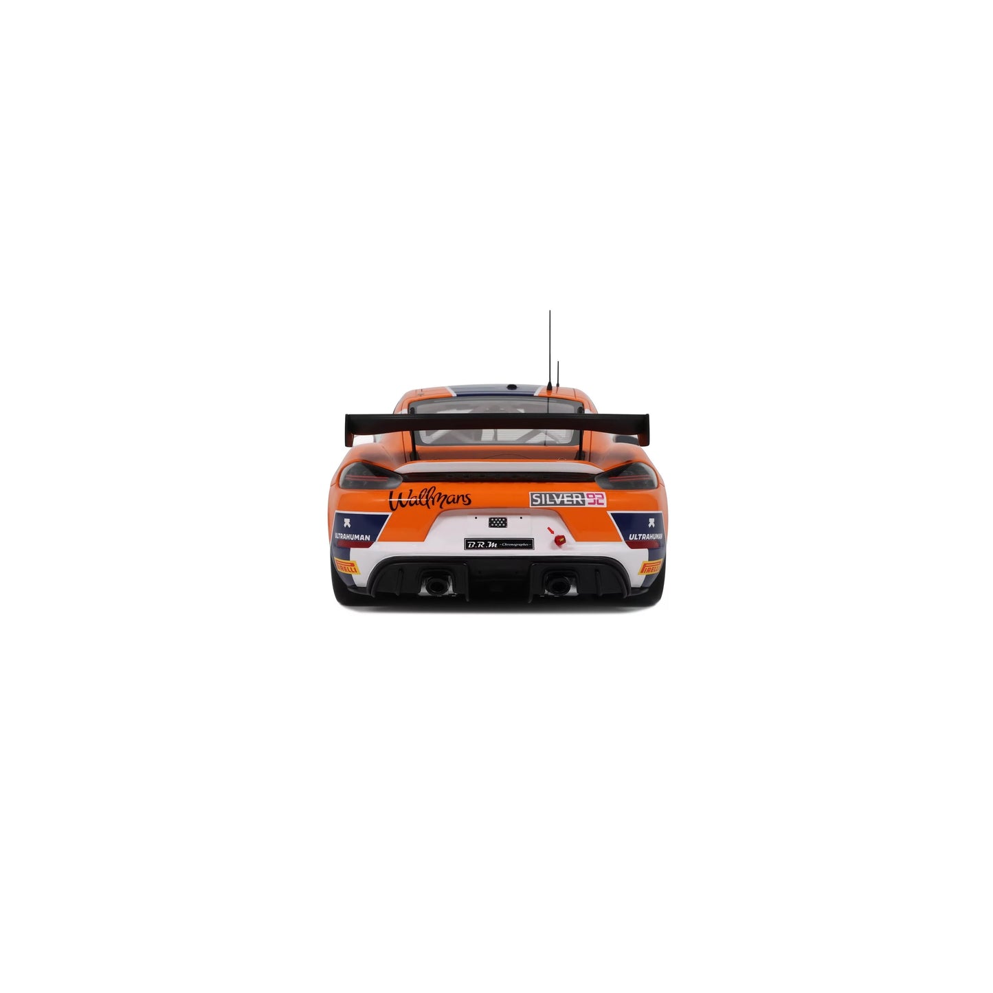 Otto 2024 Porsche 718 Cayman GT4 RS Clubsport #92 Orange & White 1:18