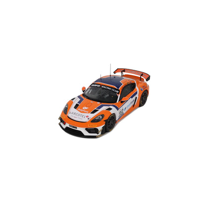 Otto 2024 Porsche 718 Cayman GT4 RS Clubsport #92 Orange & White 1:18