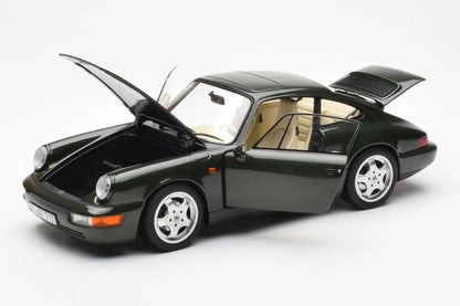 Norev 1992 Porsche 911 964 Carrera 4 Oak Green Metallic 1:18