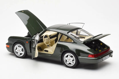 Norev 1992 Porsche 911 964 Carrera 4 Oak Green Metallic 1:18