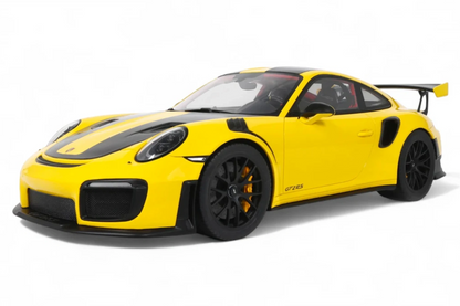 GT Spirit 2018 Porsche 911 991.2 GT2 RS Weissach Package Racing Yellow 1:12