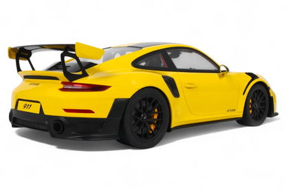GT Spirit 2018 Porsche 911 991.2 GT2 RS Weissach Package Racing Yellow 1:12