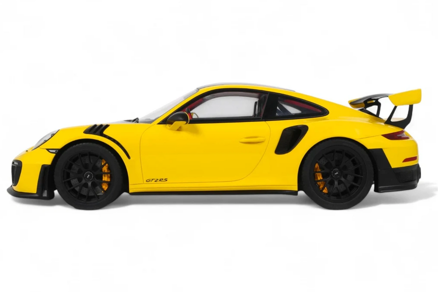 GT Spirit 2018 Porsche 911 991.2 GT2 RS Weissach Package Racing Yellow 1:12