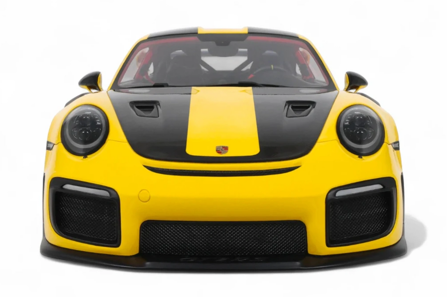 GT Spirit 2018 Porsche 911 991.2 GT2 RS Weissach Package Racing Yellow 1:12