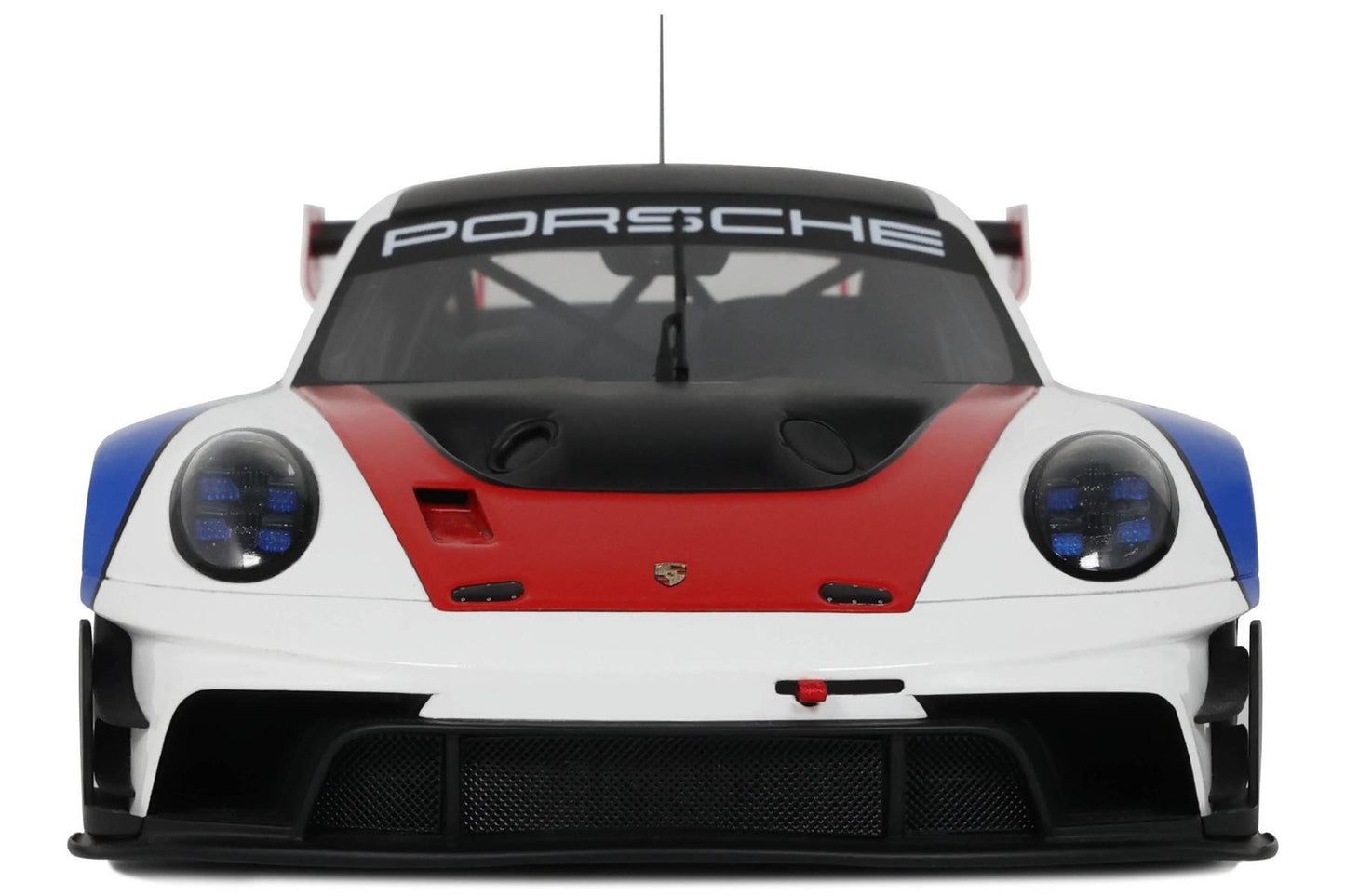 GT Spirit 2023 Porsche 911 992 GT3 R Rennsport White, Red, Blue 1:18