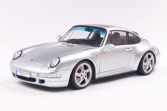 Solido 1996 Porsche 911 (993) Carrera 4S Coupe Polar Silver 1:18