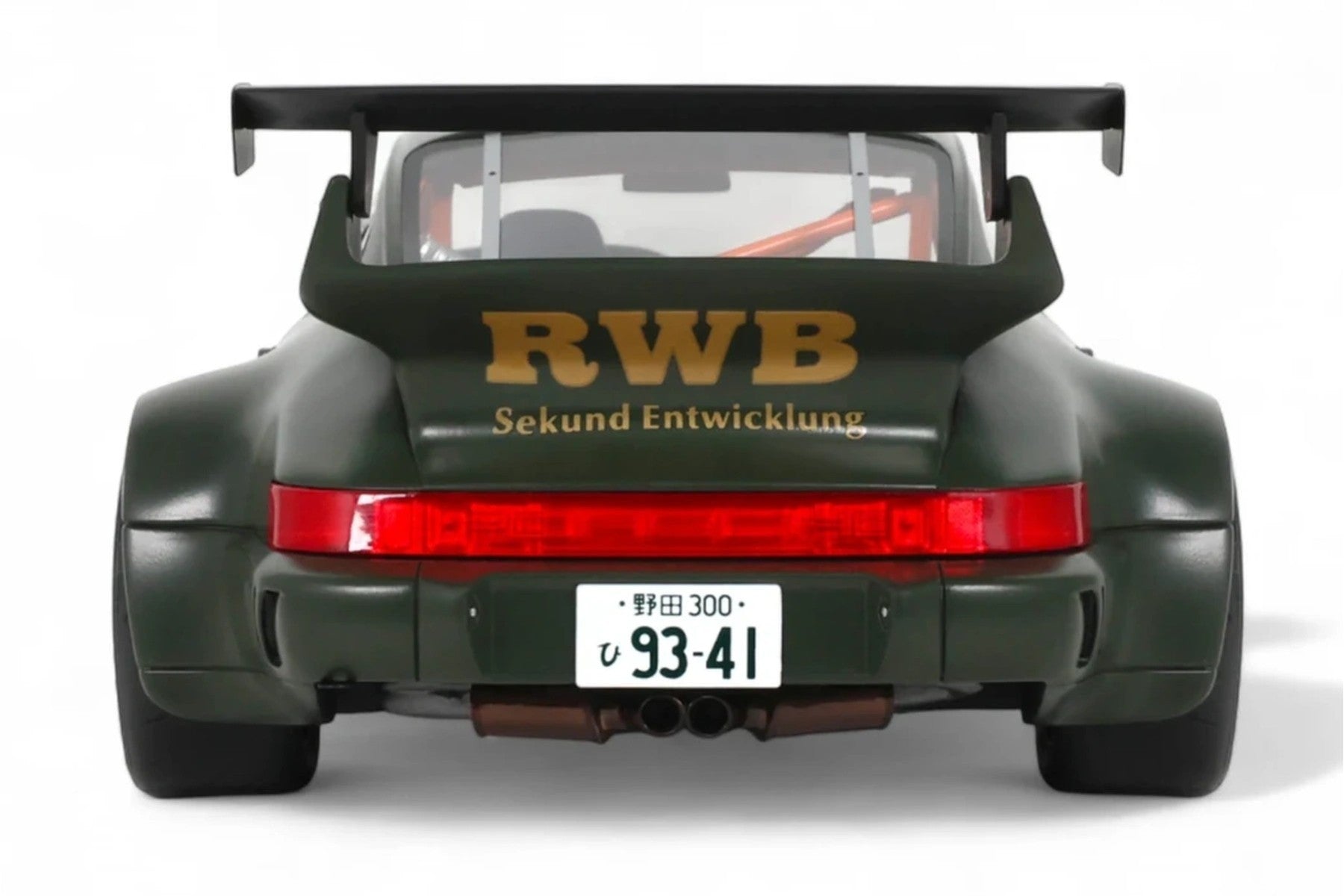 GT Spirit 2008 Porsche 911 964 RWB (Penthouse) Matte Army Green 1