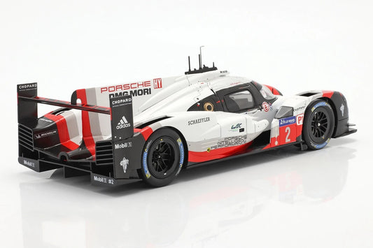 Ixo Porsche 919 Hybrid 2.0L Turbo V4 #2 Team Porsche WINNER 24hr Le Mans 2017 Collector's Box 1:18