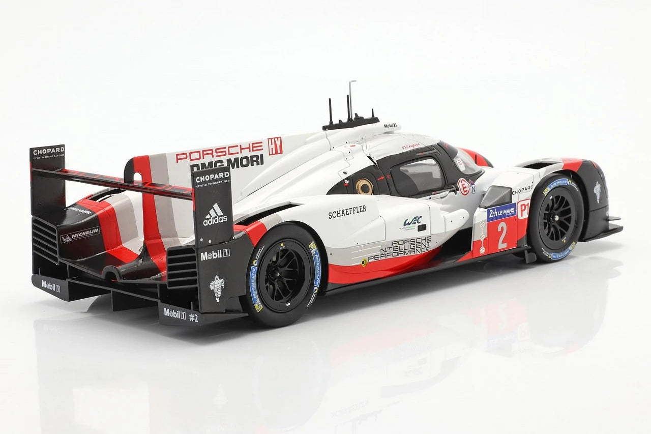 Ixo Porsche 919 Hybrid 2.0L Turbo V4 #2 Team Porsche WINNER 24hr Le Mans 2017 Collector's Box 1:18