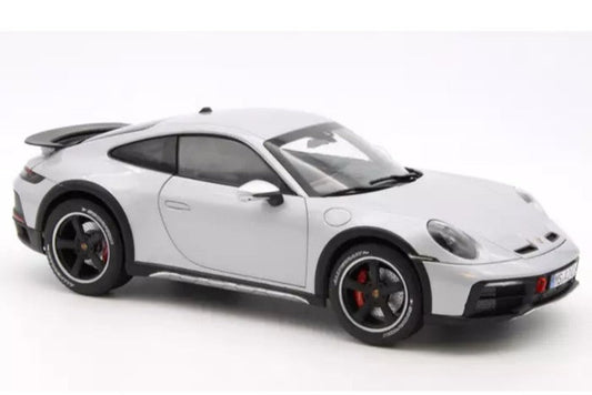 Norev 2023 Porsche 911 Dakar 992 Ice Grey Metallic 1:18