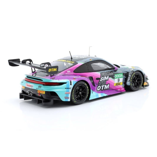 Ixo Porsche 911 992 GT3 R Team Toksport WRT No 9 DTM 2023 1:18