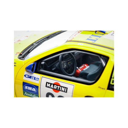 Otto Renault Megane Maxi #33 Rally San Remo 1998 Yellow & Blue 1:18
