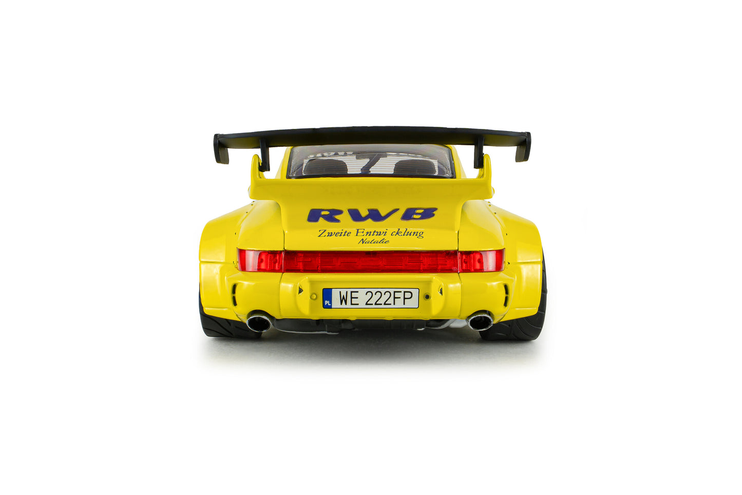 Solido 2023 Porsche 911 RWB 964 "Natalie" Yellow 1:18