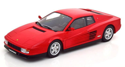 KK Scale 1986 Ferrari Testarossa Red European Version 1:18