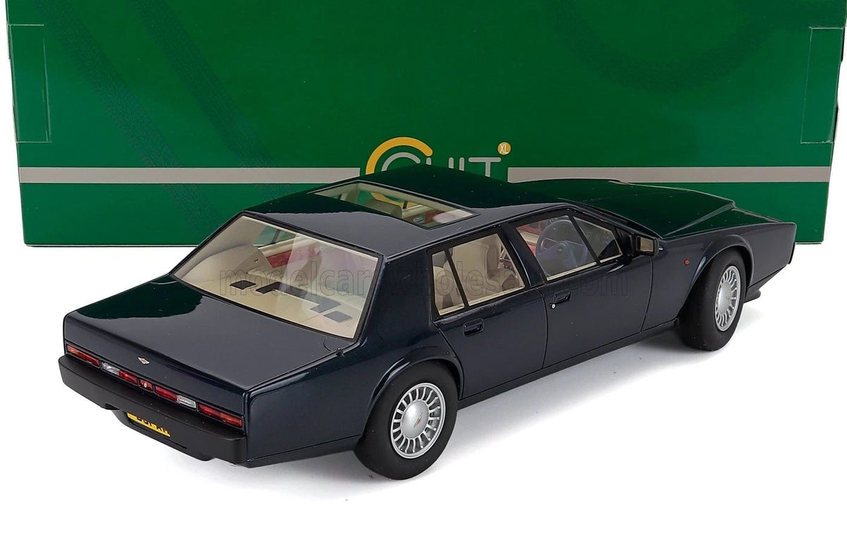 Cult-Scale 1990 Aston Martin Lagonda S2 Dark Blue 1:18