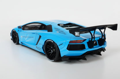 GT Spirit Lamborghini Aventador LP400 LB-Works Baby Blue 1:18