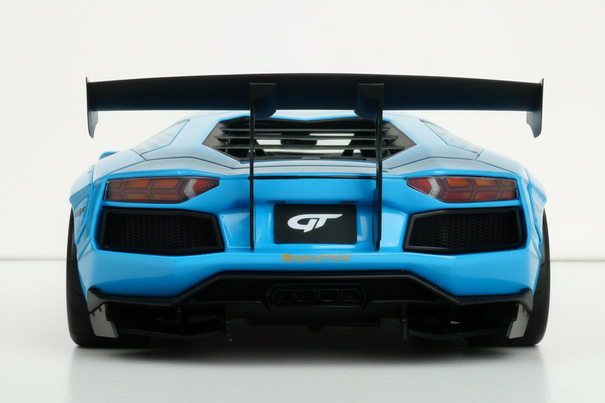 GT Spirit Lamborghini Aventador LP400 LB-Works Baby Blue 1:18