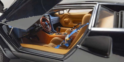 Kyosho 1982 Lamborghini Countach LP500S Walter Wolf Dark Blue 1:18