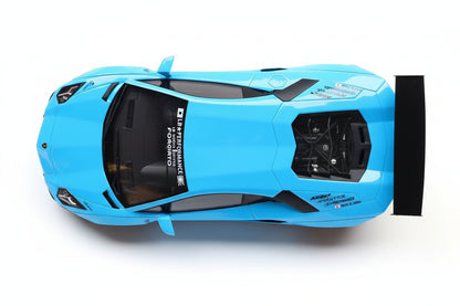 GT Spirit Lamborghini Aventador LP400 LB-Works Baby Blue 1:18