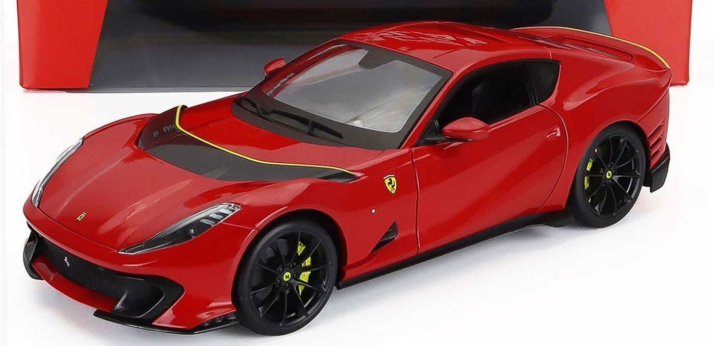 Bburago 2021 Ferrari 812 Competizione Rossa Corsa Red 1:18 – STM