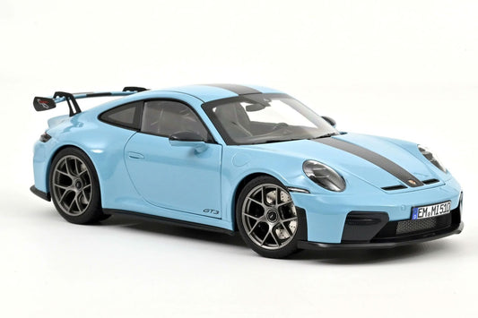 Norev 2025 Porsche 911 992.2 GT3 w/ Weissach Package Gulf Blue 1:18