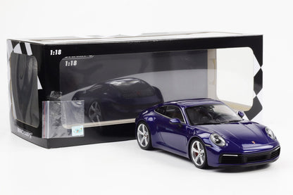 Minichamps 2020 Porsche 911 992 Carrera 4S "Bad Boys for Life" Gentian Blue 1:18