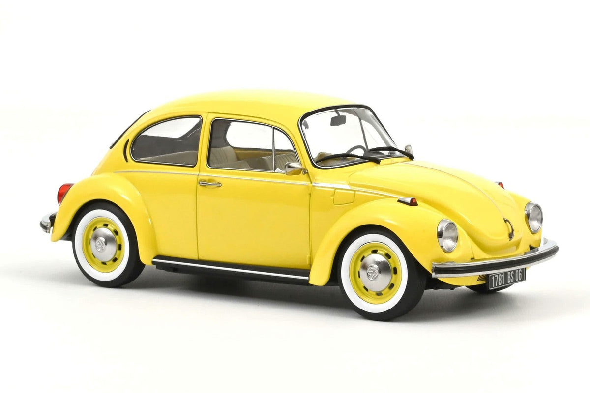 Norev 1973 VW Beetle (Bug) 1303 Pastel Yellow 1:18