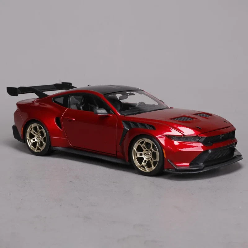 Maisto 2025 Ford USA Mustang GTD 5.2L V8 Coupe Chroma Flame Red 1