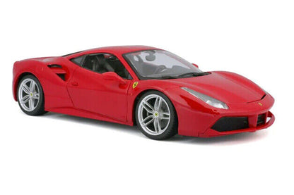 Bburago 2016 Ferrari 488 GTB Rossa Corsa Red 1:18
