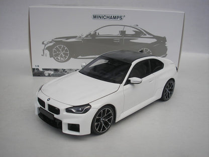 Minichamps 2023 BMW M2 (G87) White 1:18