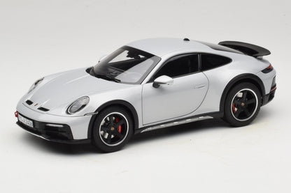 Norev 2023 Porsche 911 Dakar 992 Ice Grey Metallic 1:18
