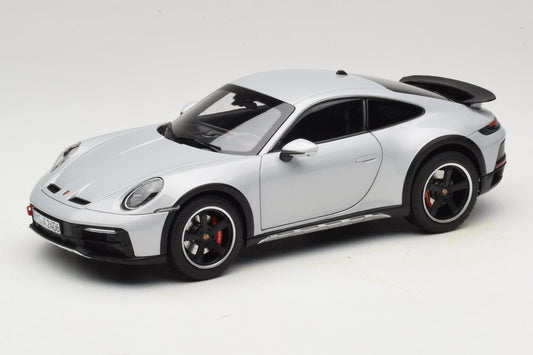 Norev 2023 Porsche 911 Dakar 992 Ice Grey Metallic 1:18