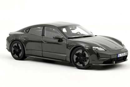 Norev 2024 Porsche Taycan Turbo S Slate Grey Neo 1:18