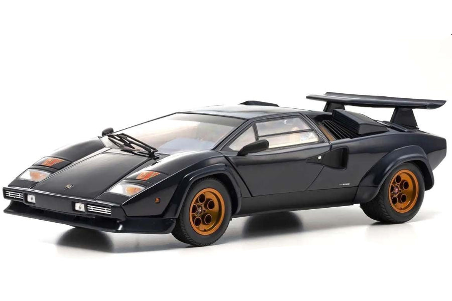 Kyosho 1982 Lamborghini Countach LP500S Walter Wolf Dark Blue 1:18