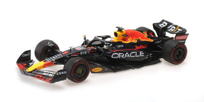 Minichamps F1 RB18 Team Oracle Red Bull Racing #1 Winner Belgium GP WORLD CHAMPION 2022 (Verstappen) 1:18