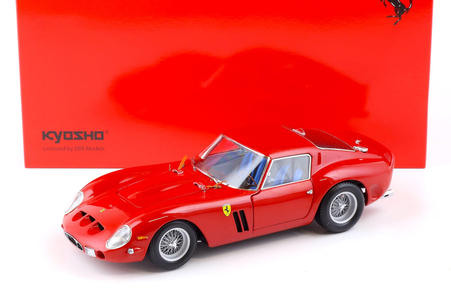 Kyosho 1962 Ferrari 250 GTO Rosso Corsa Red 1:18