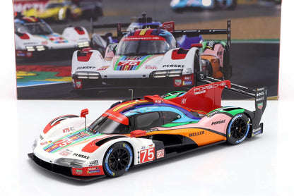 Ixo Porsche 963 LMDh #75 Penske Motorsports 24hr Le Mans 2023 1:18