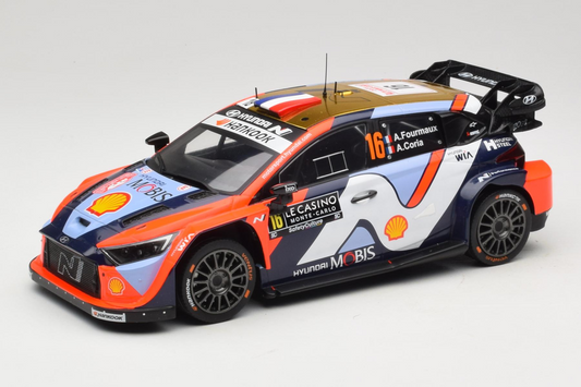 Ixo 2025 Hyundai i20 N WRC #16 2025 Rally Monte Carlo 1:18