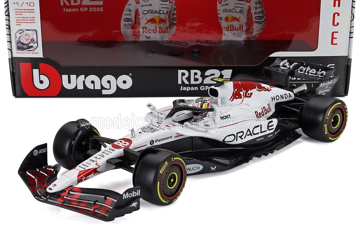 Bburago F1 RB21 Team Oracle Red Bull Racing #22 Japan GP 2025 (Yuki Tsunoda) 1:18
