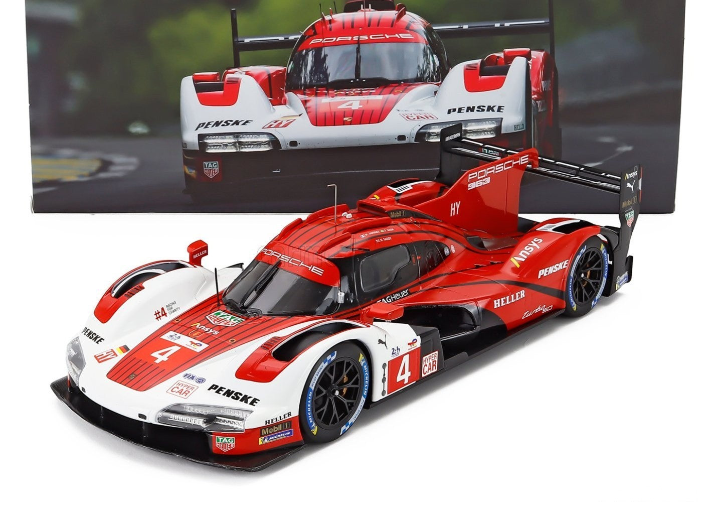 Ixo Porsche 963 LMDh #4 Penske Motorsports 24hr Le Mans 2024 1:18