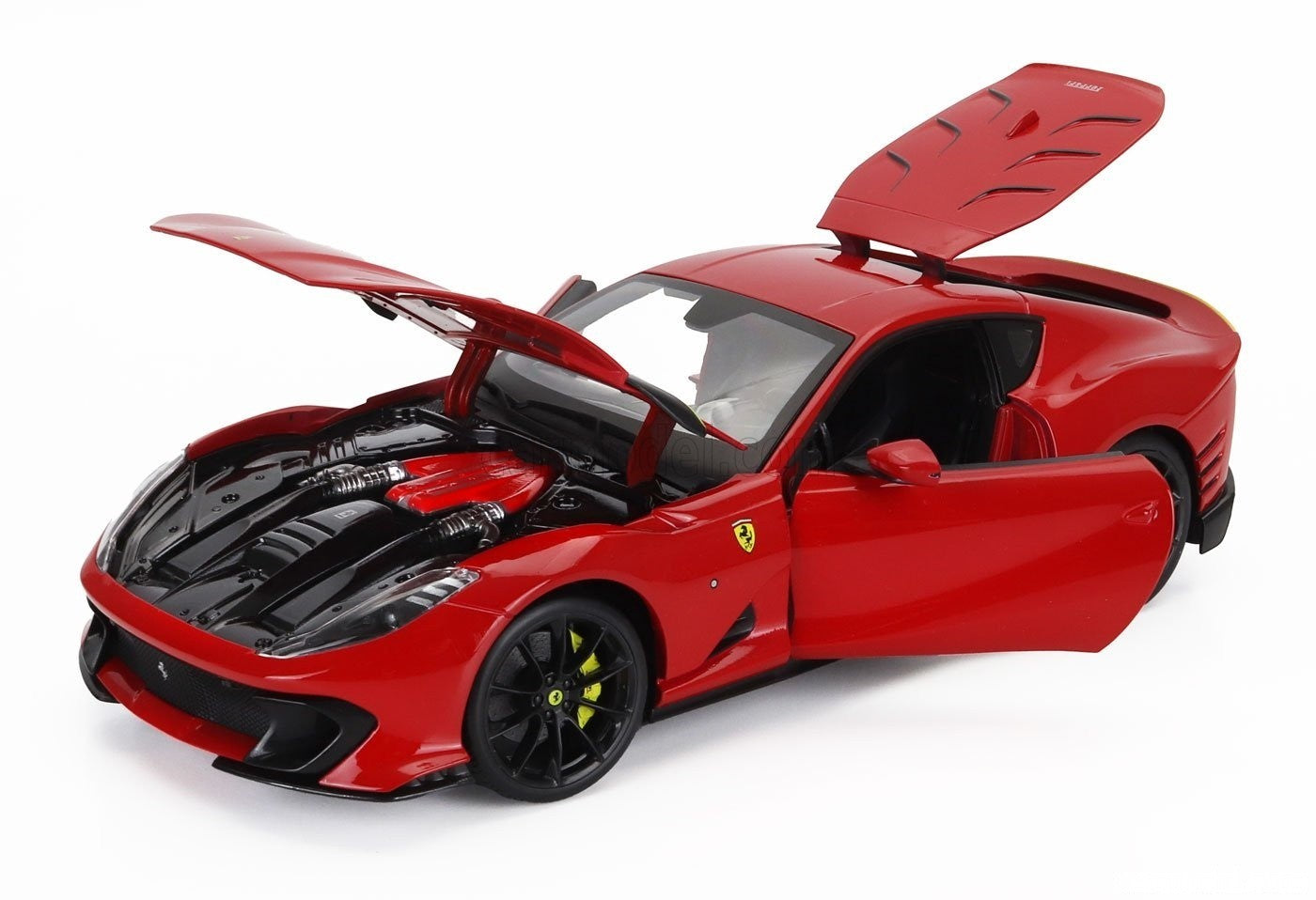 Bburago 2021 Ferrari 812 Competizione Rossa Corsa Red 1:18