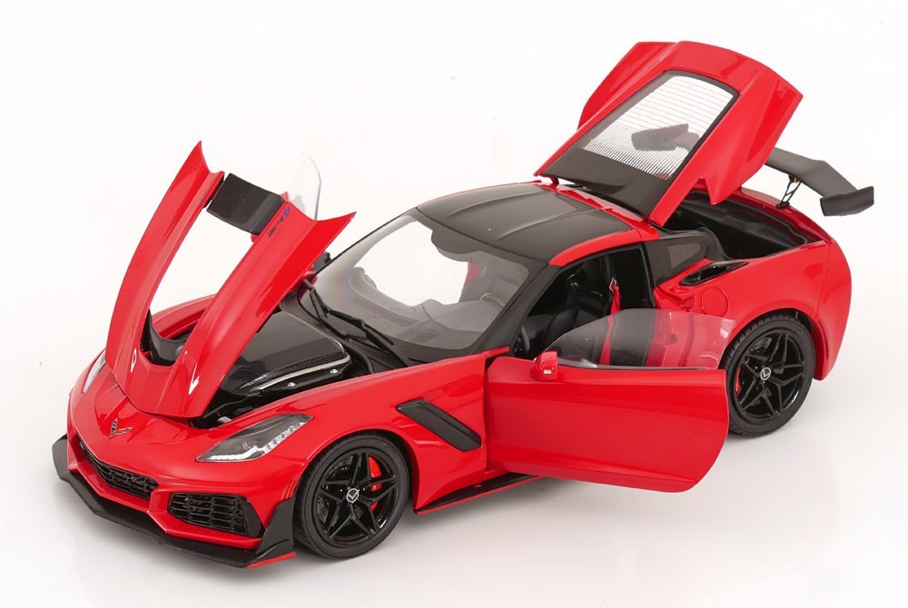 Ixo 2019 Chevy Corvette ZR1 Red 1:18 – STM Diecast