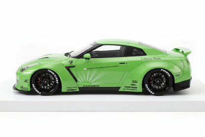 GT Spirit 2016 Nissan Skyline GT-R (R35) LB Performance Green 1:18