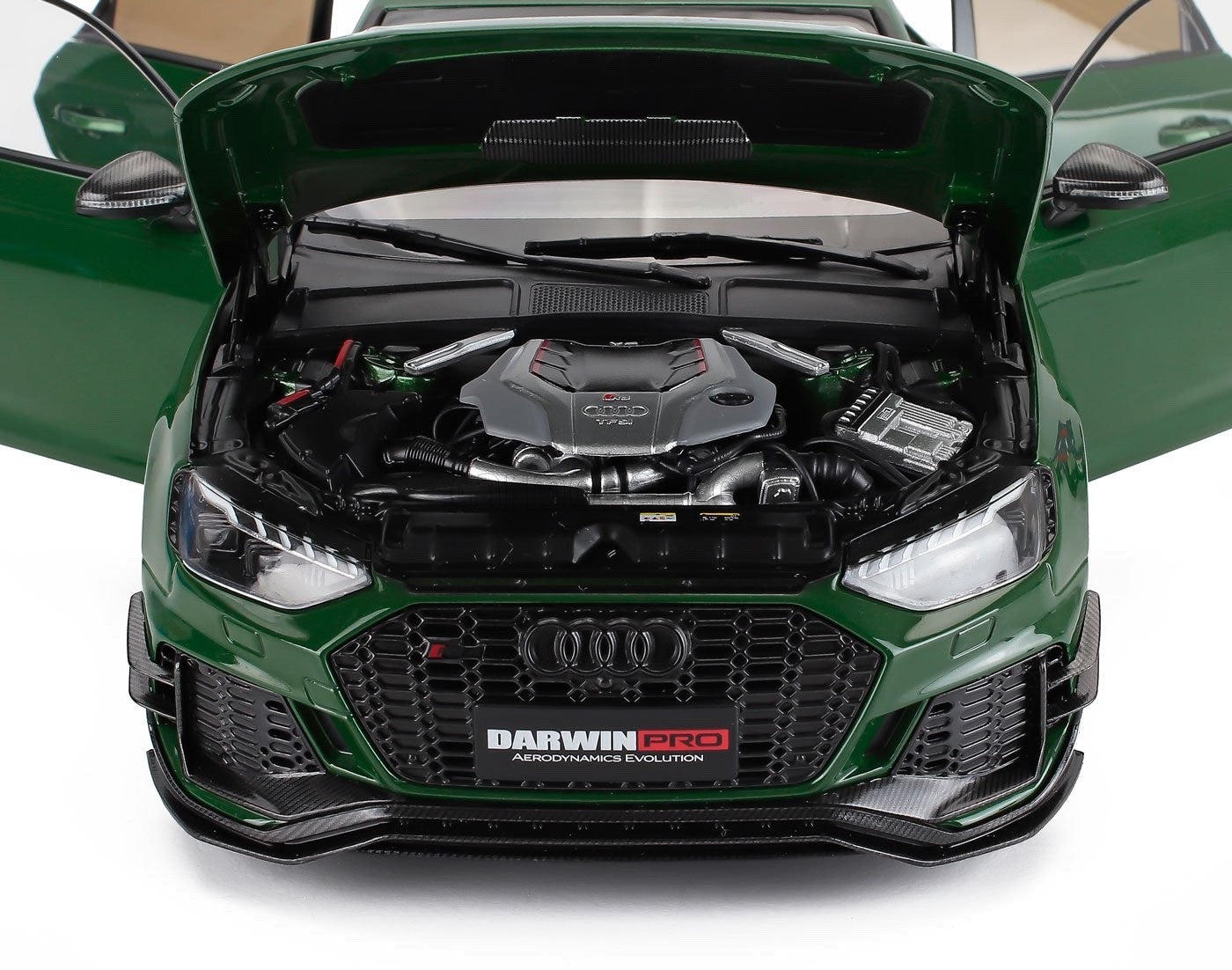 Kengfai KiloWorks 2020 Audi RS4 Avant (B9) Darwin Pro Green Metallic 1:18