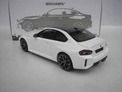 Minichamps 2023 BMW M2 (G87) White 1:18