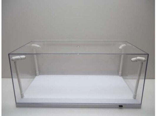 Triple 9 - Accessories - LED Display Case Acrylic with White Plastic Base 1:18
