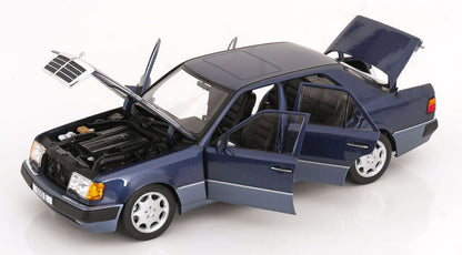 Norev 1990 Mercedes-Benz E Class 500E (W124) 2 Tone Blue 1:18