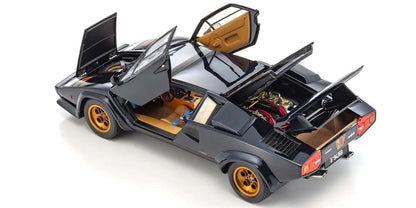 Kyosho 1982 Lamborghini Countach LP500S Walter Wolf Dark Blue 1:18